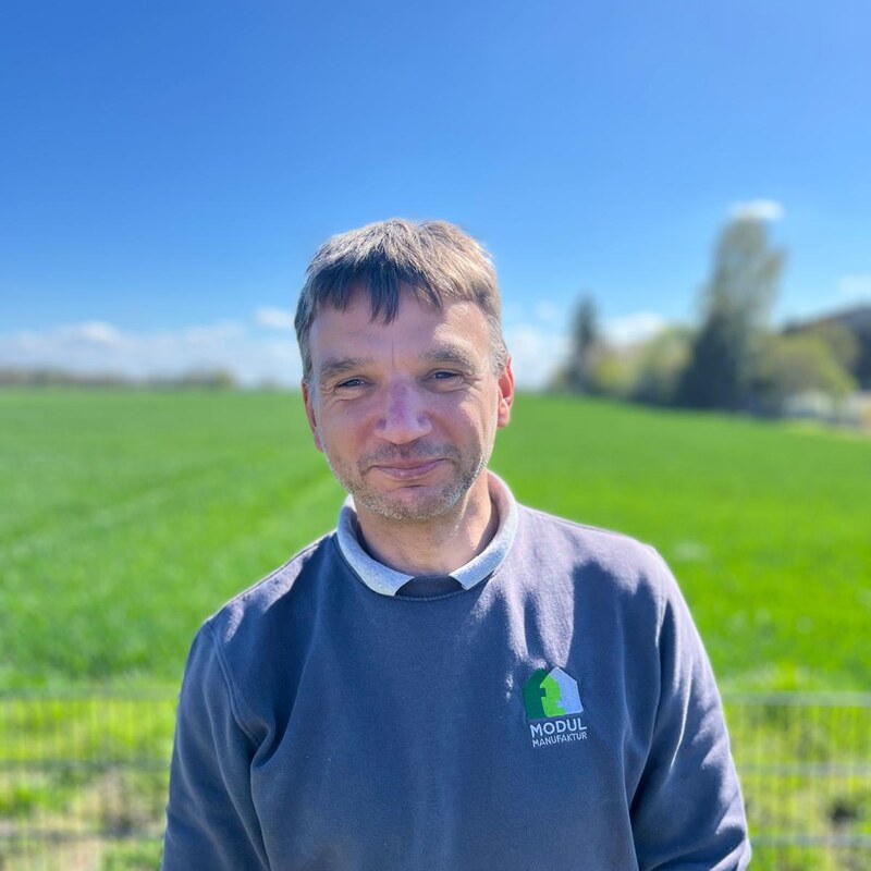 Andy, Tischler – Holzkonstruktion